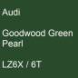 Preview: Audi, Goodwood Green Pearl, LZ6X / 6T.